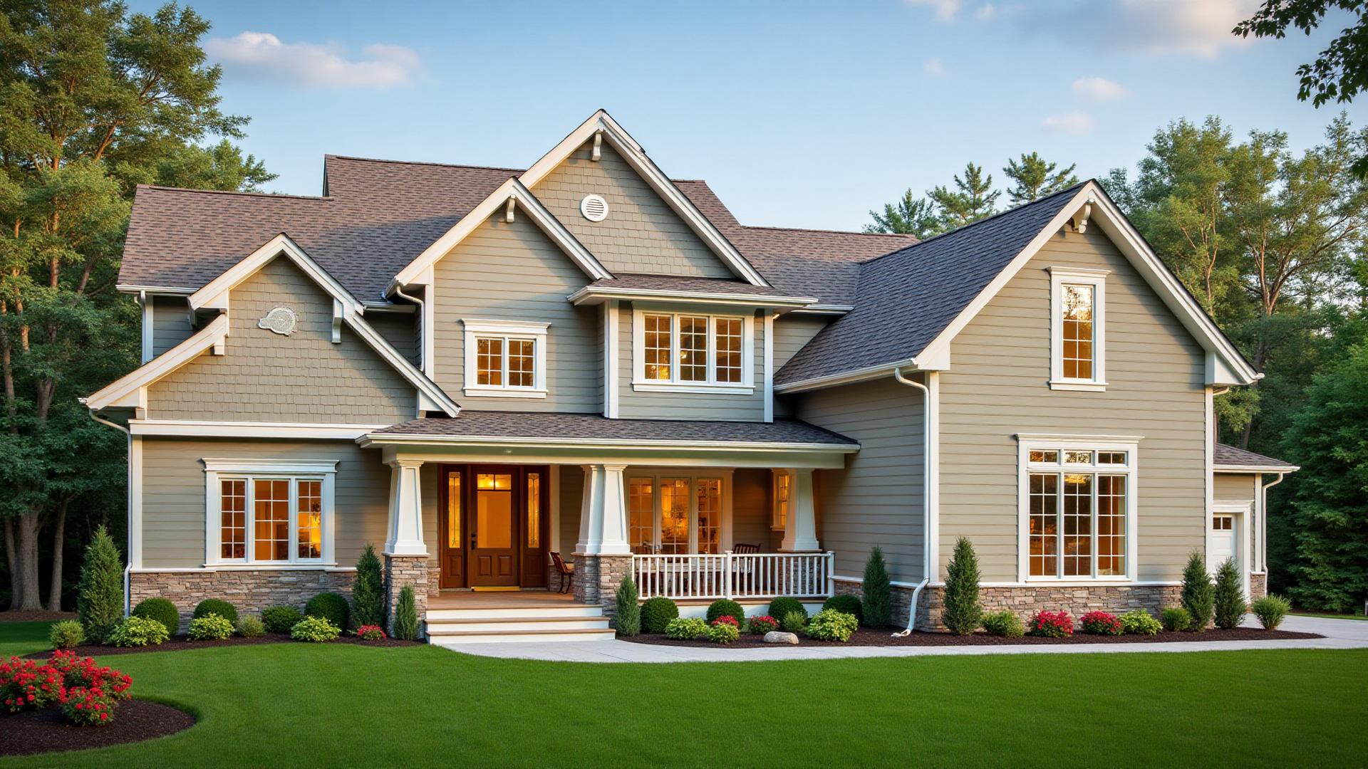 Room addition seamlessly integrated with existing home architecture